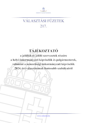 Választási füzetek - 217