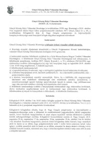 Határozat